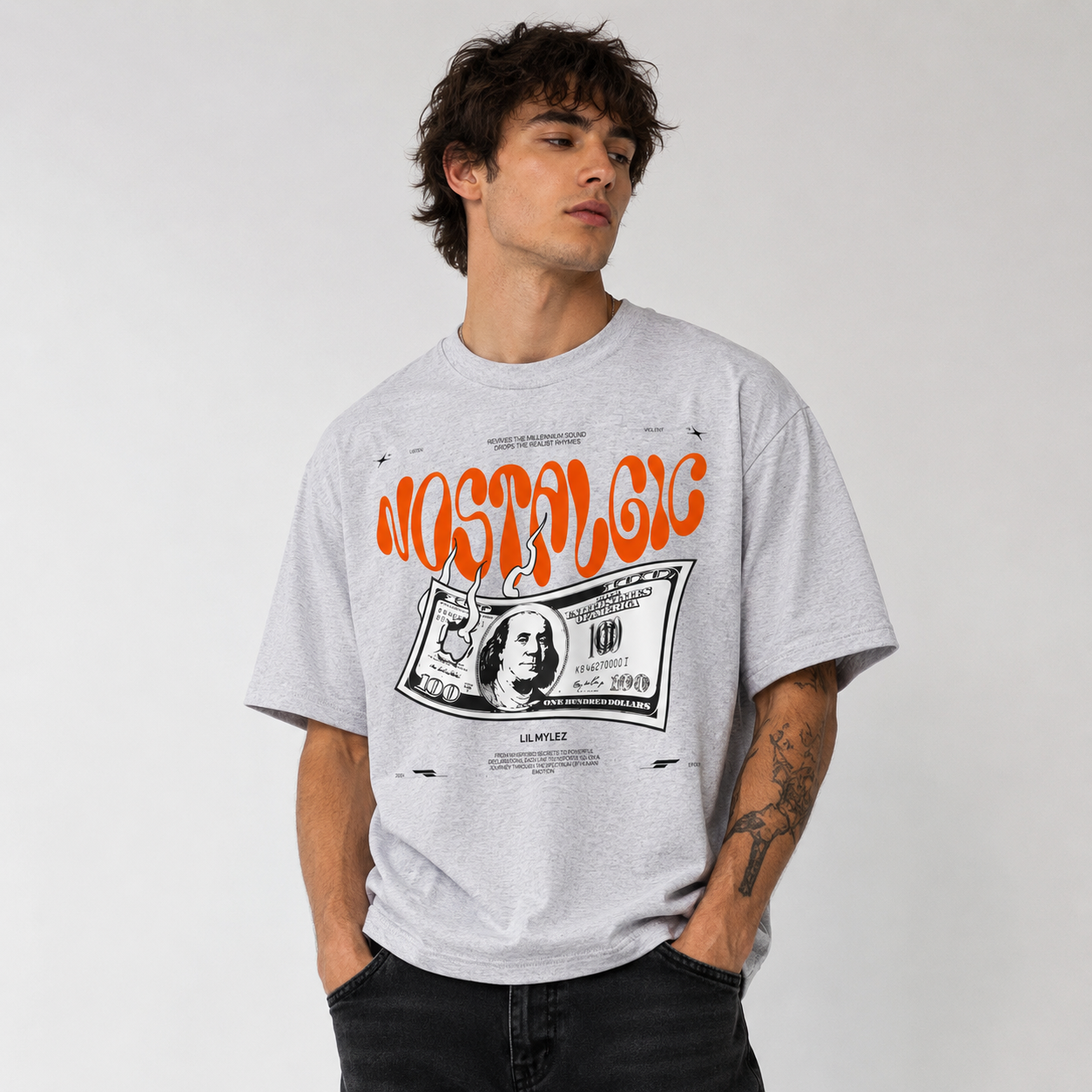Nostalgic-Essential Cotton T-Shirt