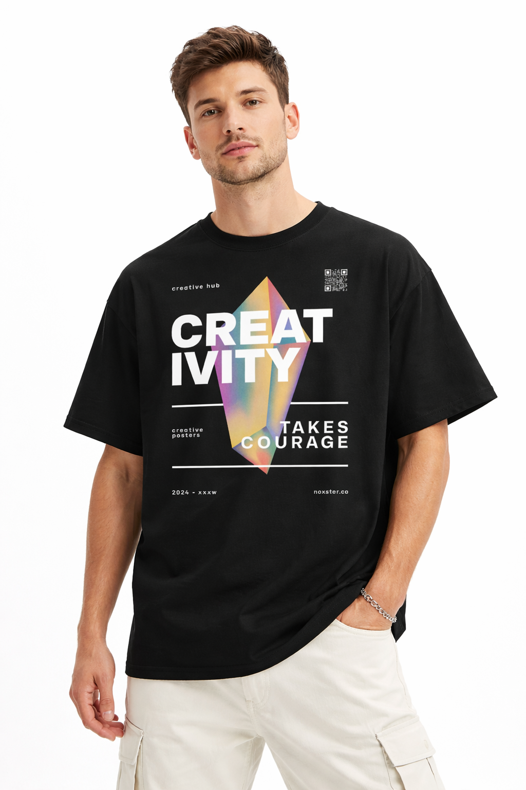 CREATIVITY-Essential Cotton T-Shirt