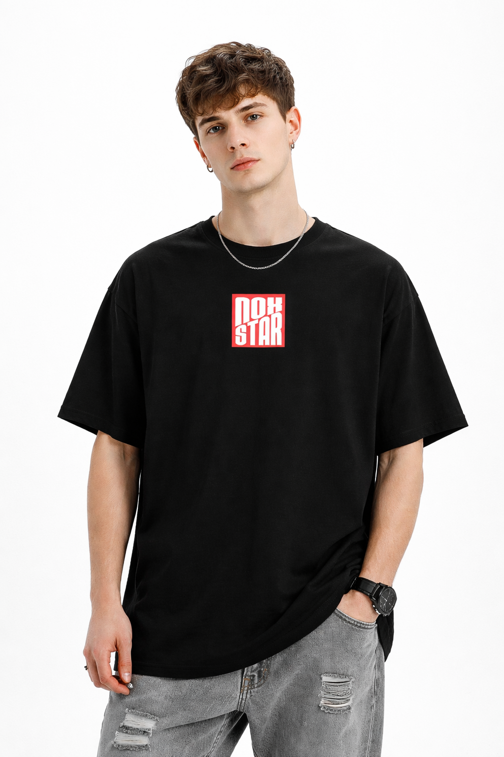 noXstar-Essential Cotton T-Shirt
