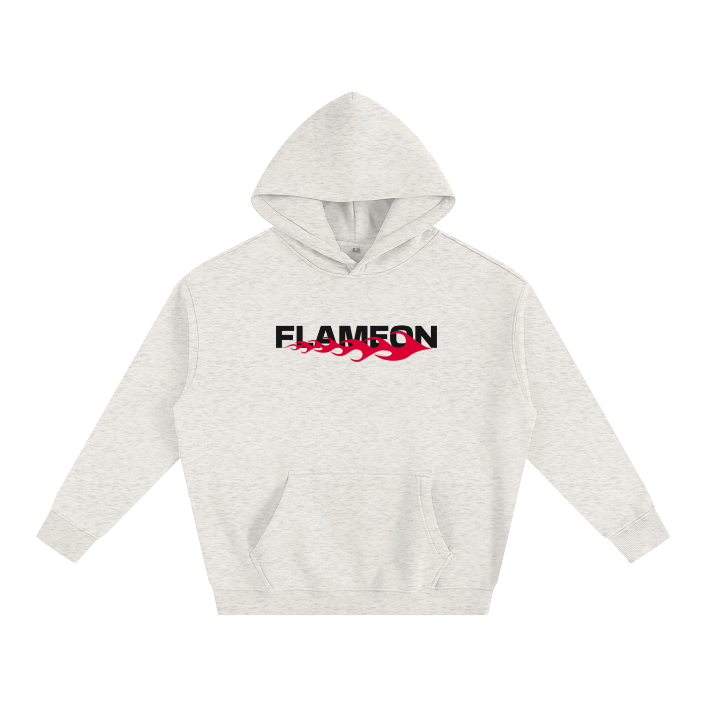 Roseflame-Oversize Fleeced Hoodie