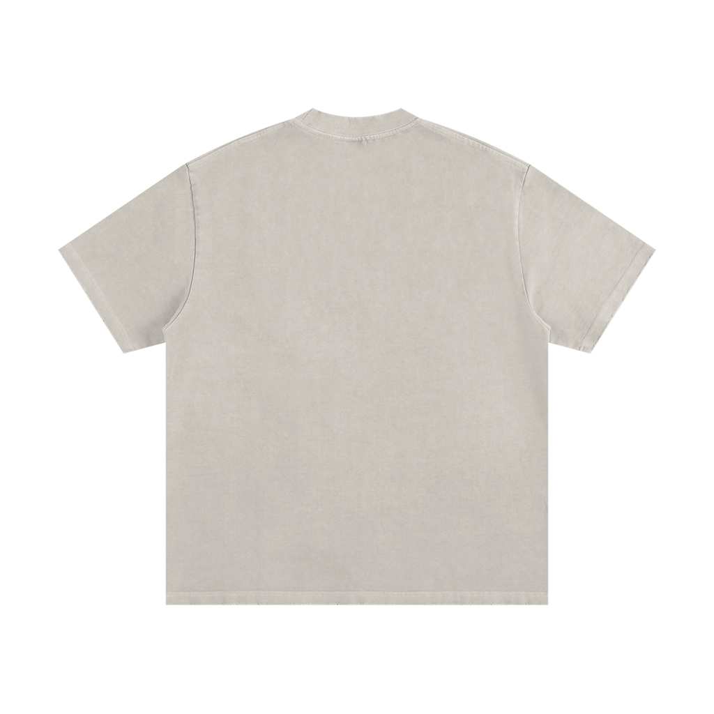Heavyweight Vintage Washed Frayed T-Shirt