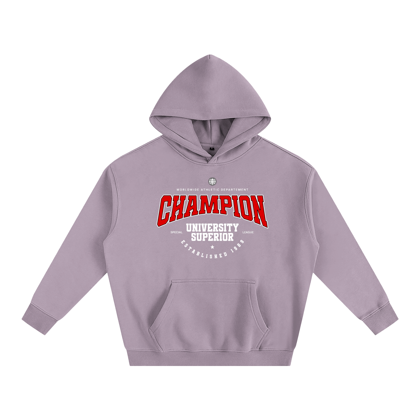 CHAMPION-Oversize Fleeced Hoodie