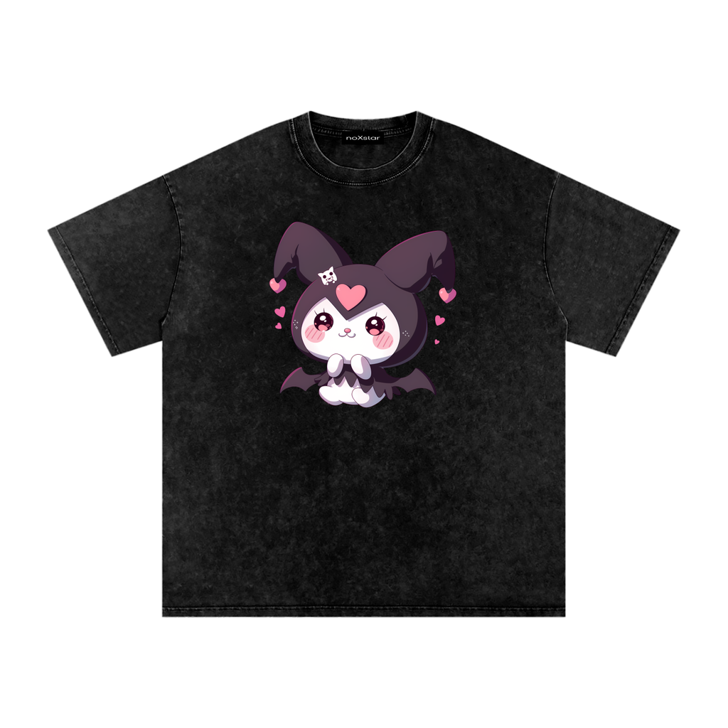 Kuromi printed Women’s Oversized Cotton T-Shirt