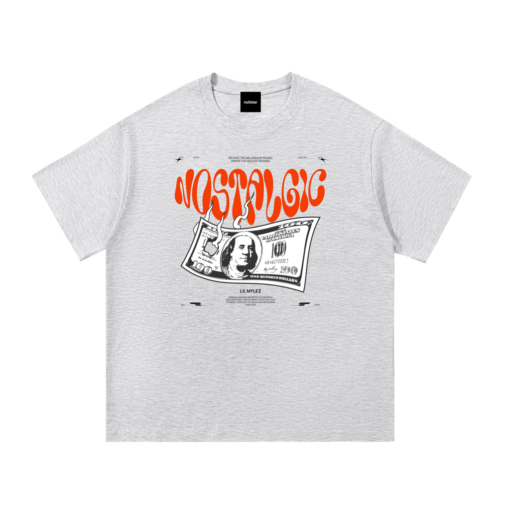 Nostalgic-Essential Cotton T-Shirt