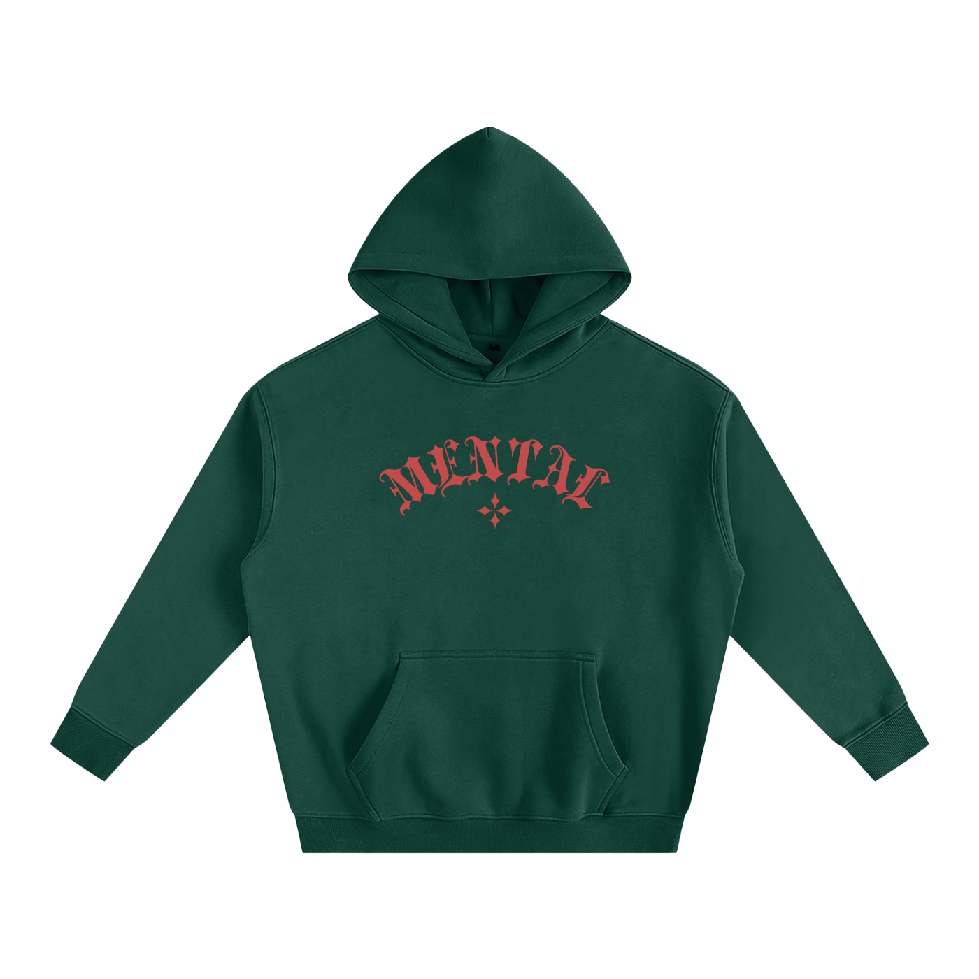 Mental-Oversize Fleeced Hoodie