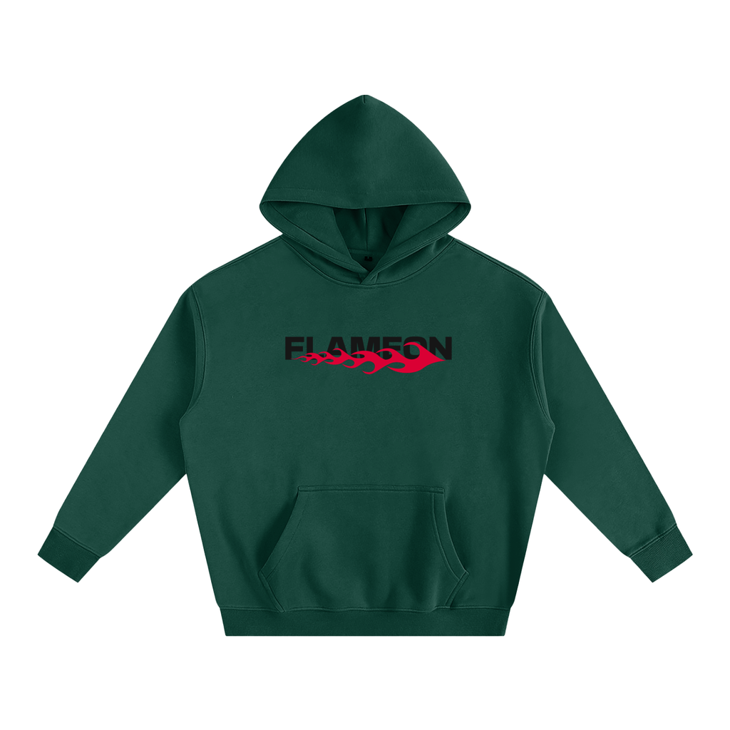 Roseflame-Oversize Fleeced Hoodie