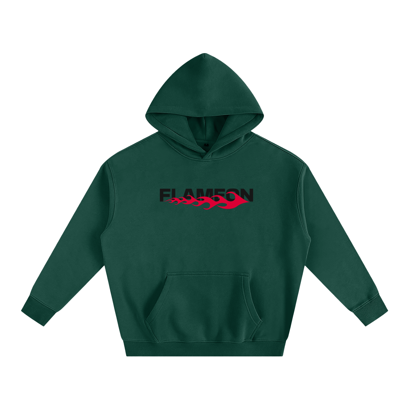 Roseflame-Oversize Fleeced Hoodie