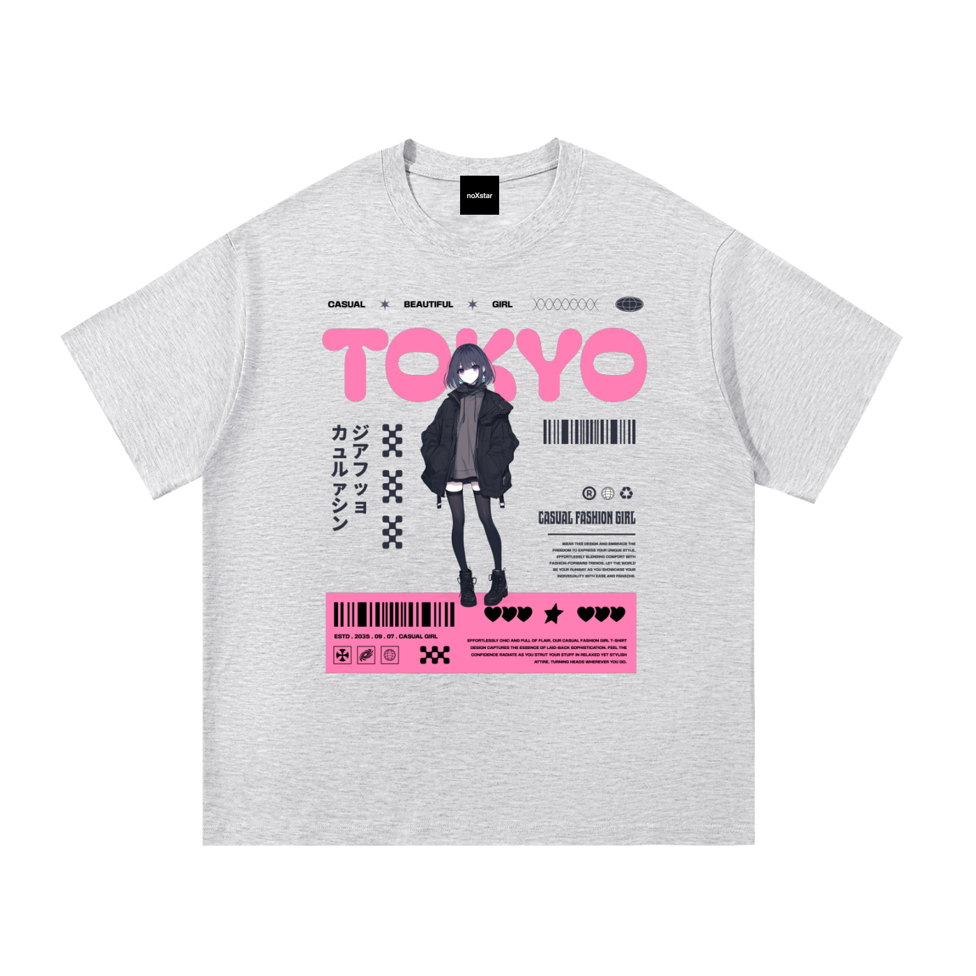 TOKYO-Essential Cotton T-Shirt