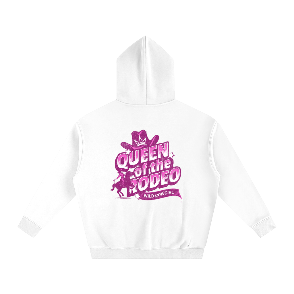 Cowgirl-Oversize Fleeced Hoodie