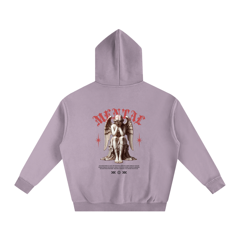 Mental-Oversize Fleeced Hoodie