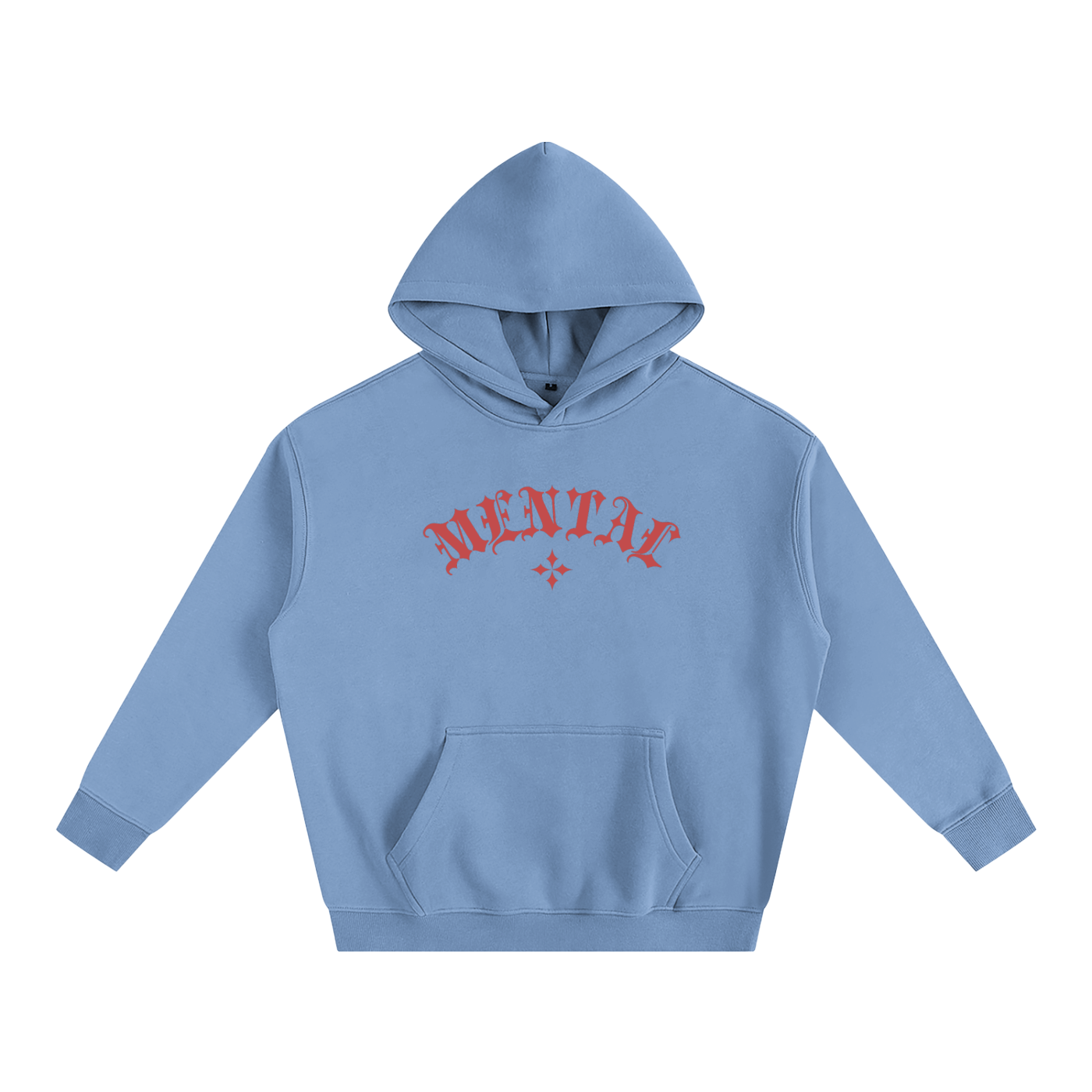Mental-Oversize Fleeced Hoodie