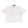 Oversized Vertical Stripe Boxy Shirt