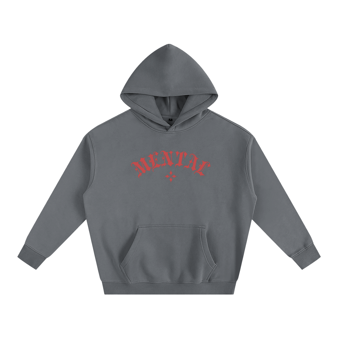 Mental-Oversize Fleeced Hoodie