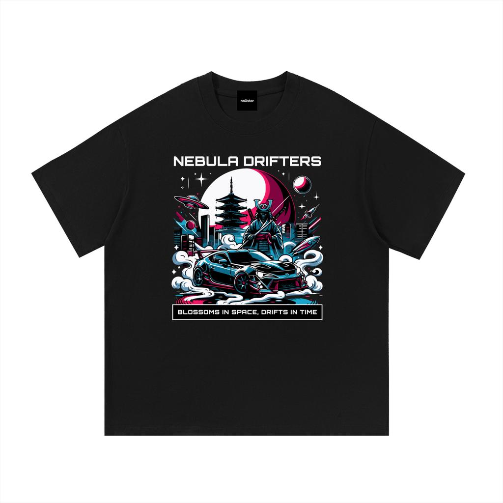 Nebula Drifters-Essential Cotton T-Shirt
