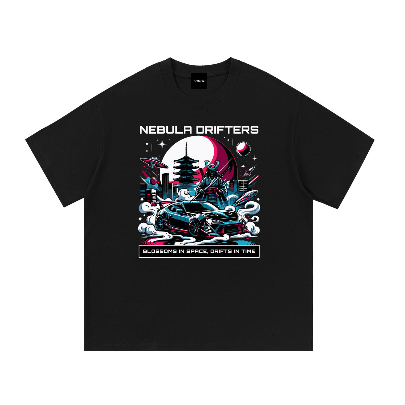Nebula Drifters-Essential Cotton T-Shirt