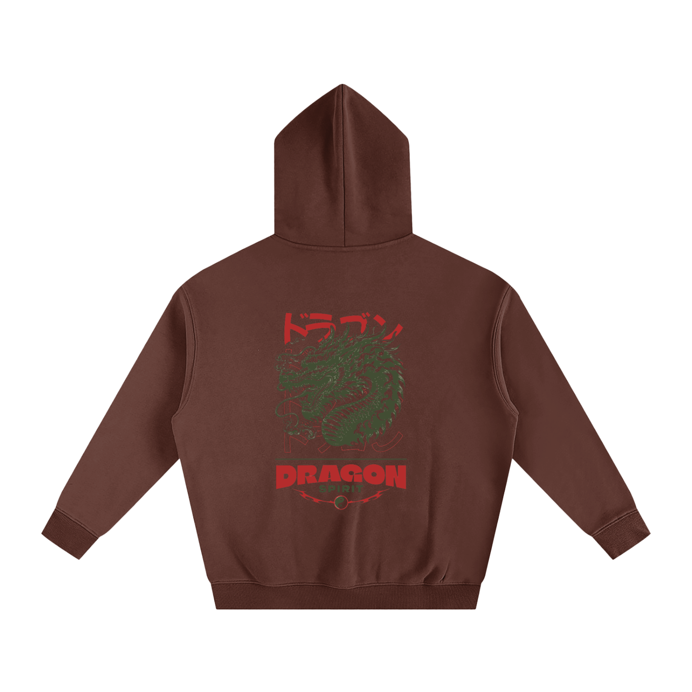 Fear less-Oversize Fleeced Hoodie