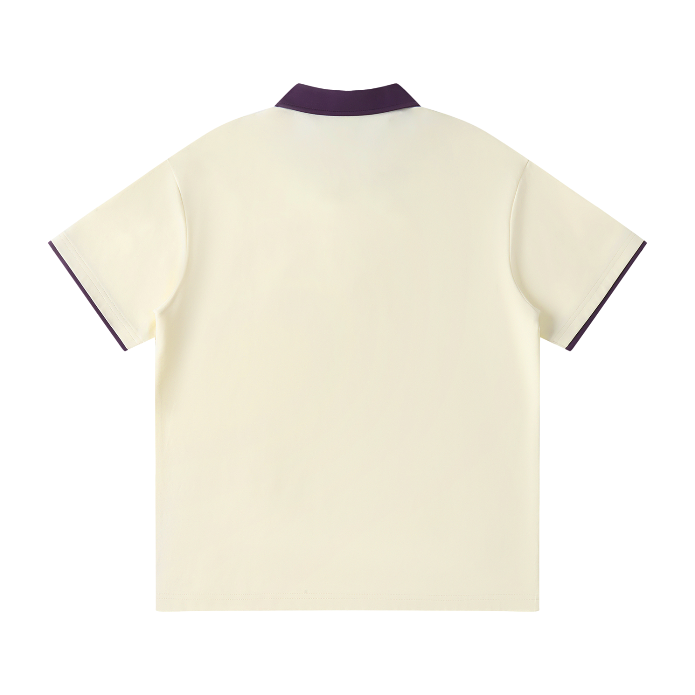 Contrast Collar Raglan unisex  Polo Shirt