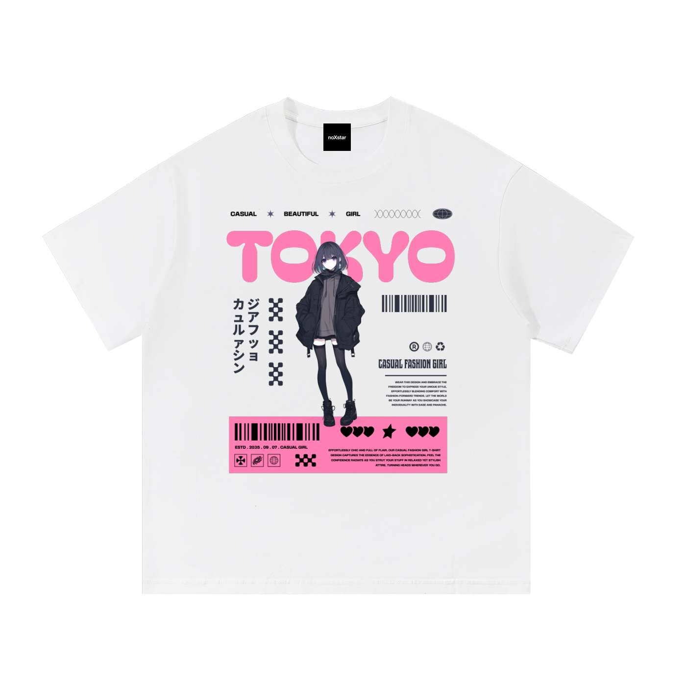 TOKYO-Essential Cotton T-Shirt