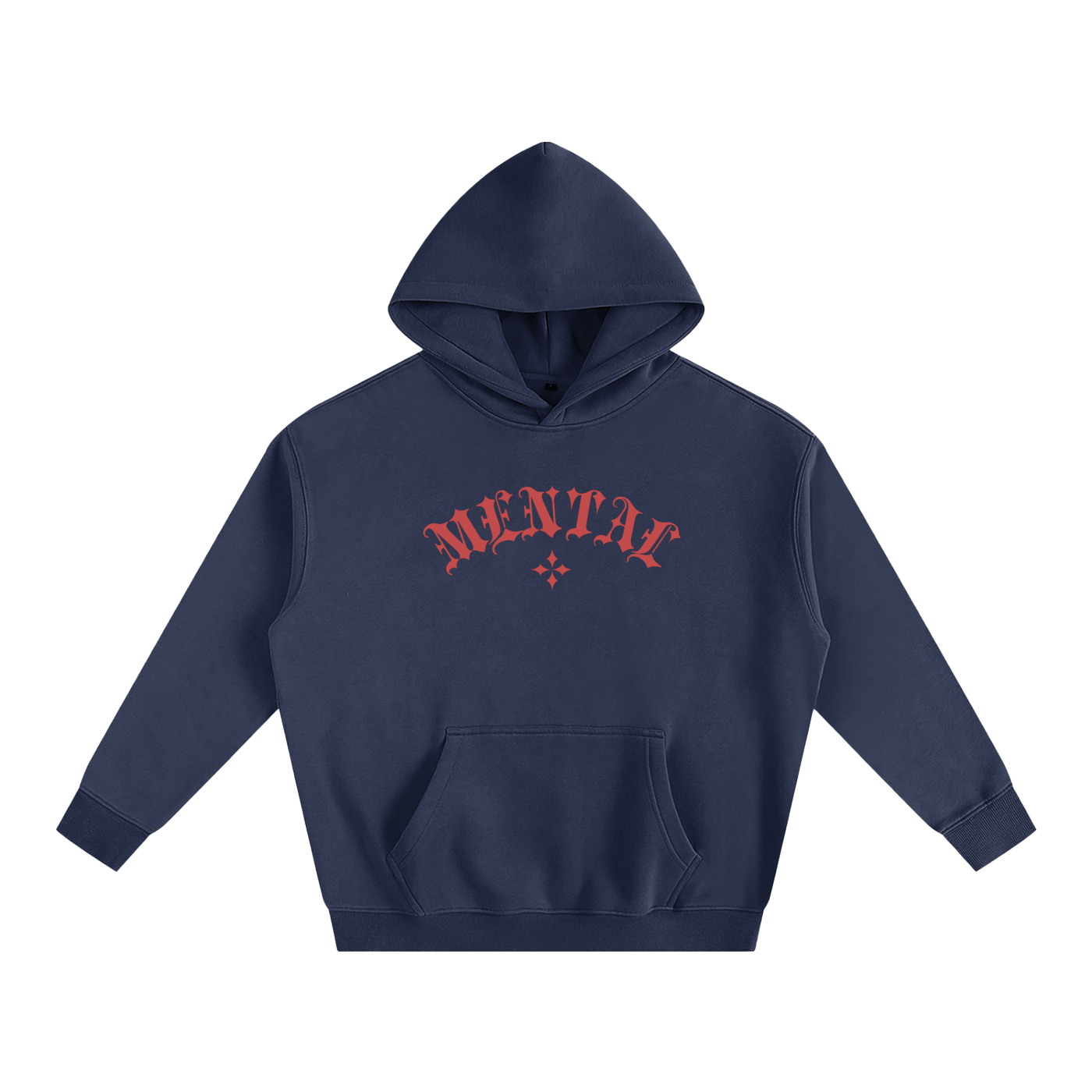 Mental-Oversize Fleeced Hoodie