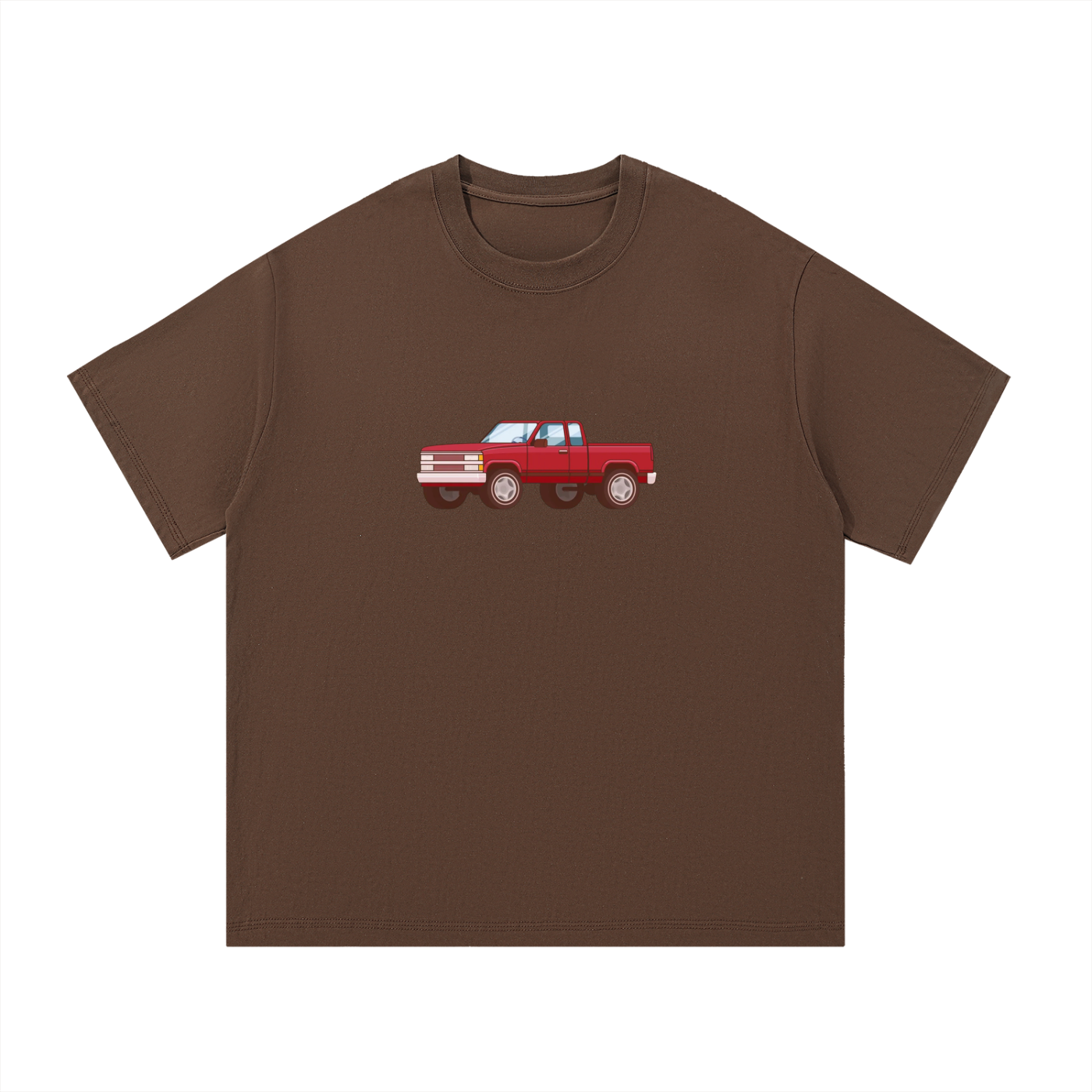 Truck Graphics Cotton T-Shirt