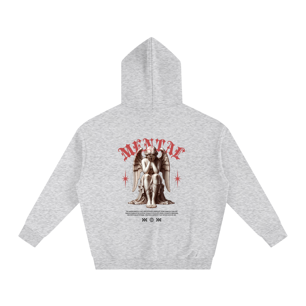Mental-Oversize Fleeced Hoodie
