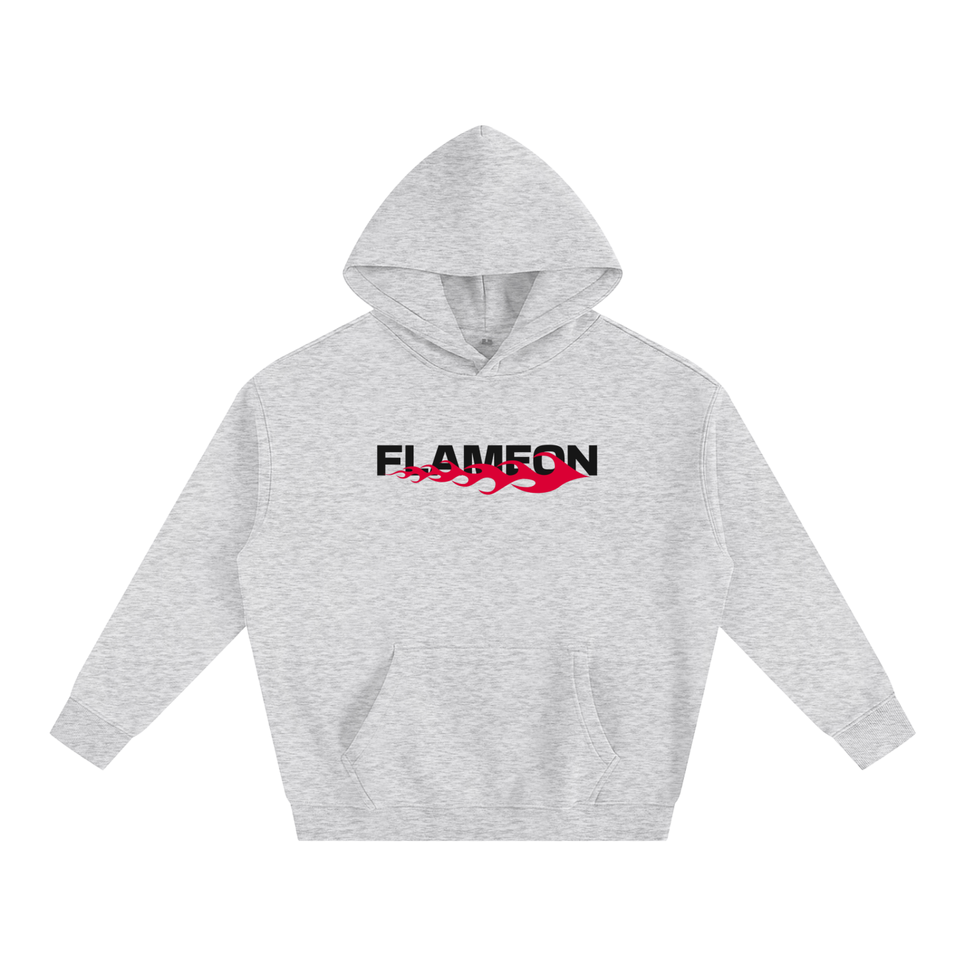 Roseflame-Oversize Fleeced Hoodie