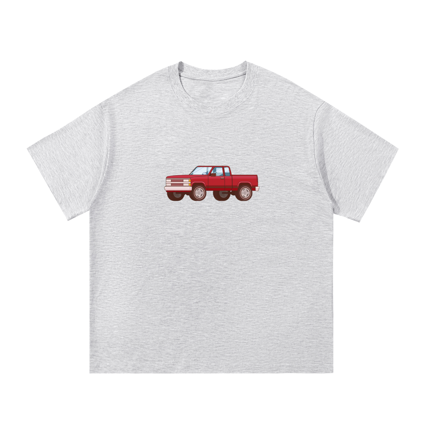 Truck Graphics Cotton T-Shirt