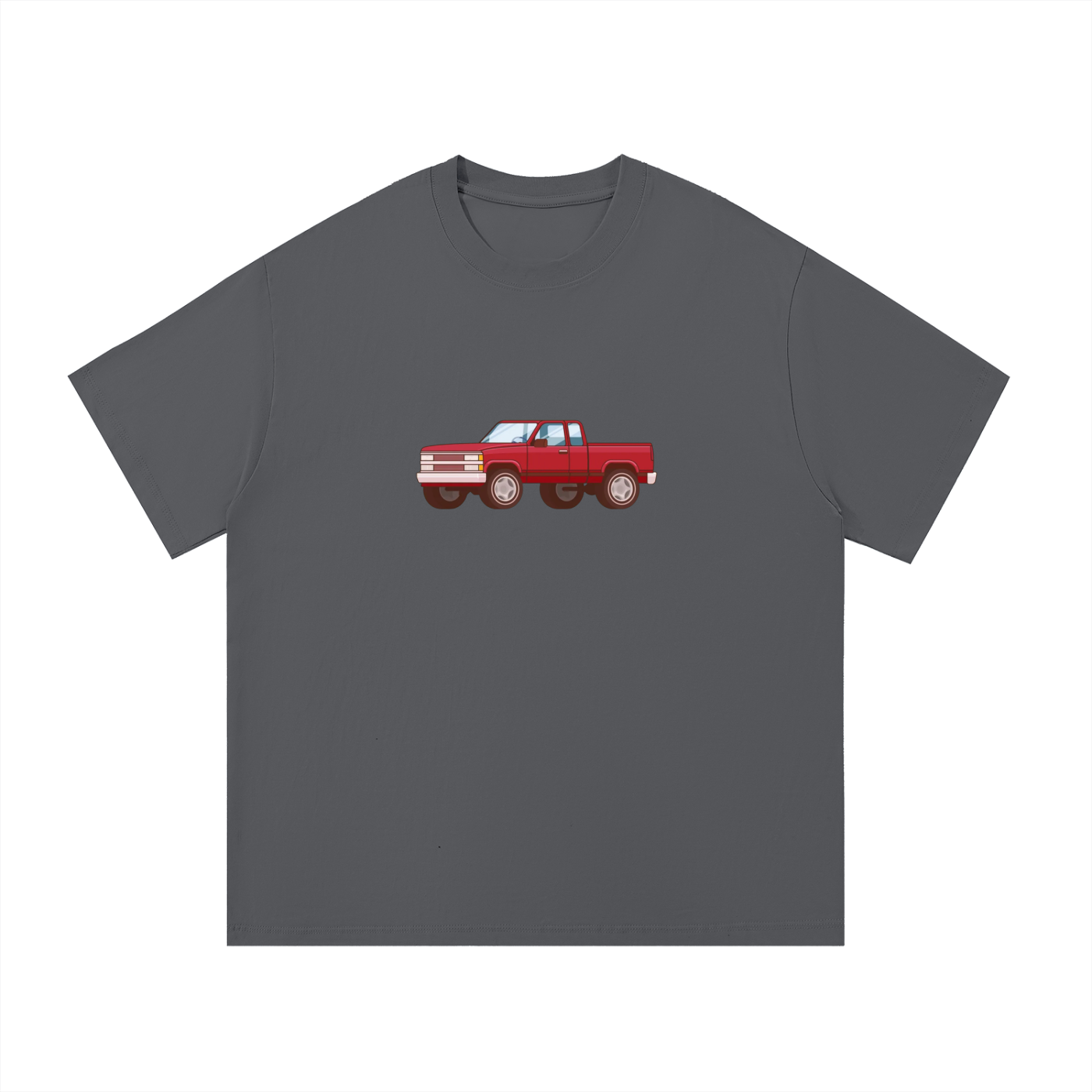 Truck Graphics Cotton T-Shirt