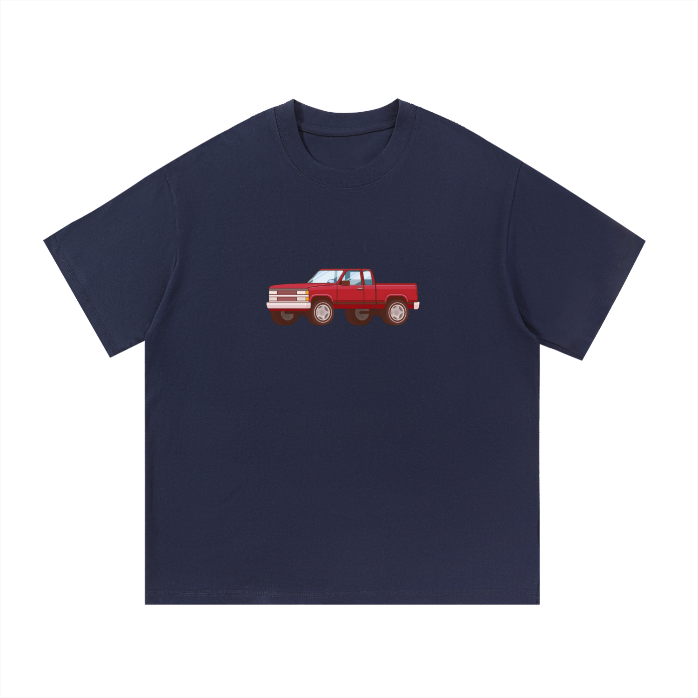Truck Graphics Cotton T-Shirt