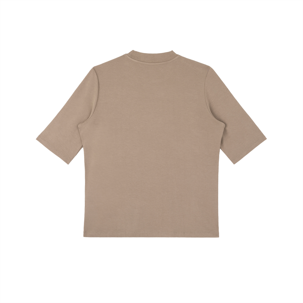 Essential Mock Neck Short Sleeve T-Shirt