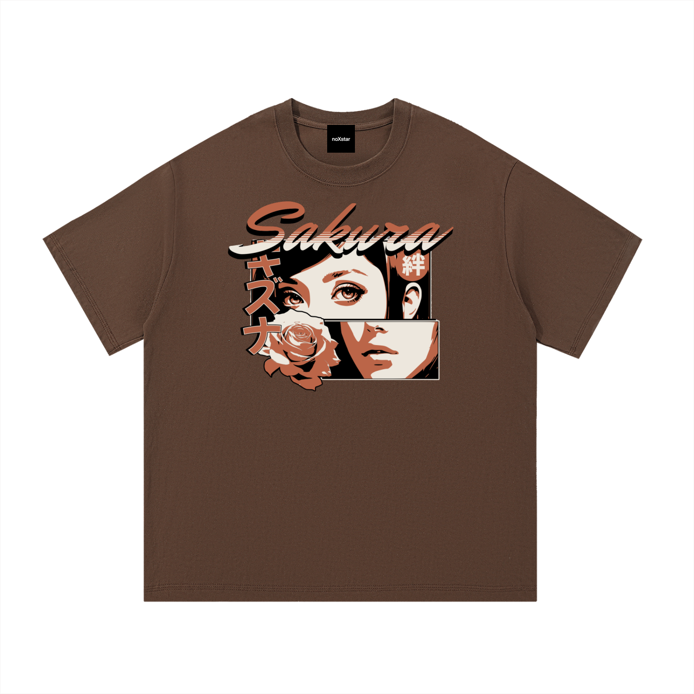 Sakura-Essential Cotton T-Shirt