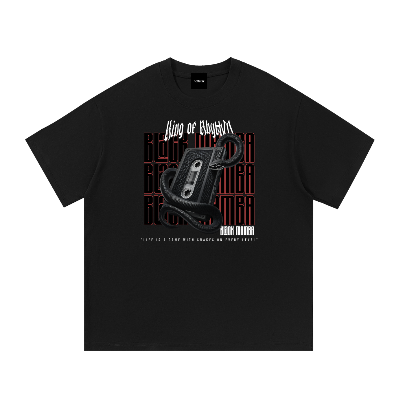 Black mamba-Essential Cotton T-Shirt
