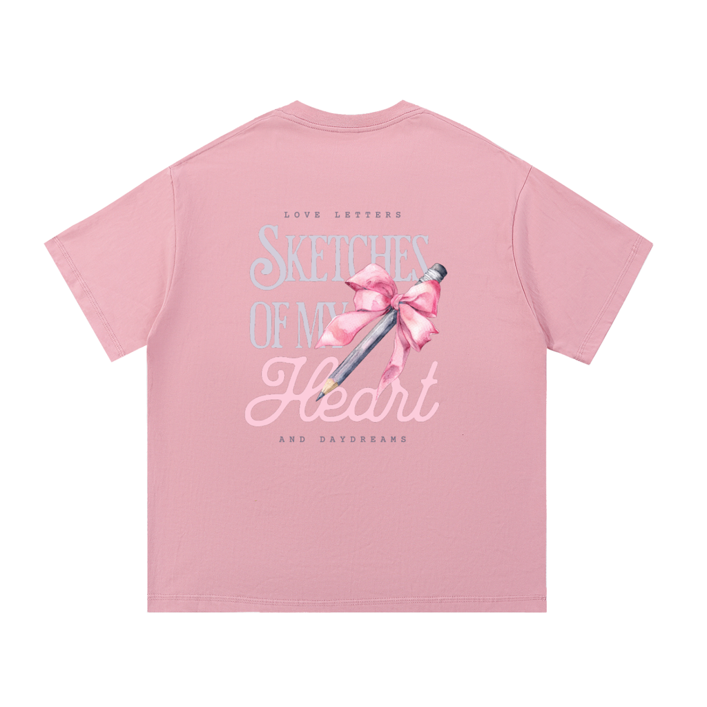 Heart-Essential Cotton T-Shirt