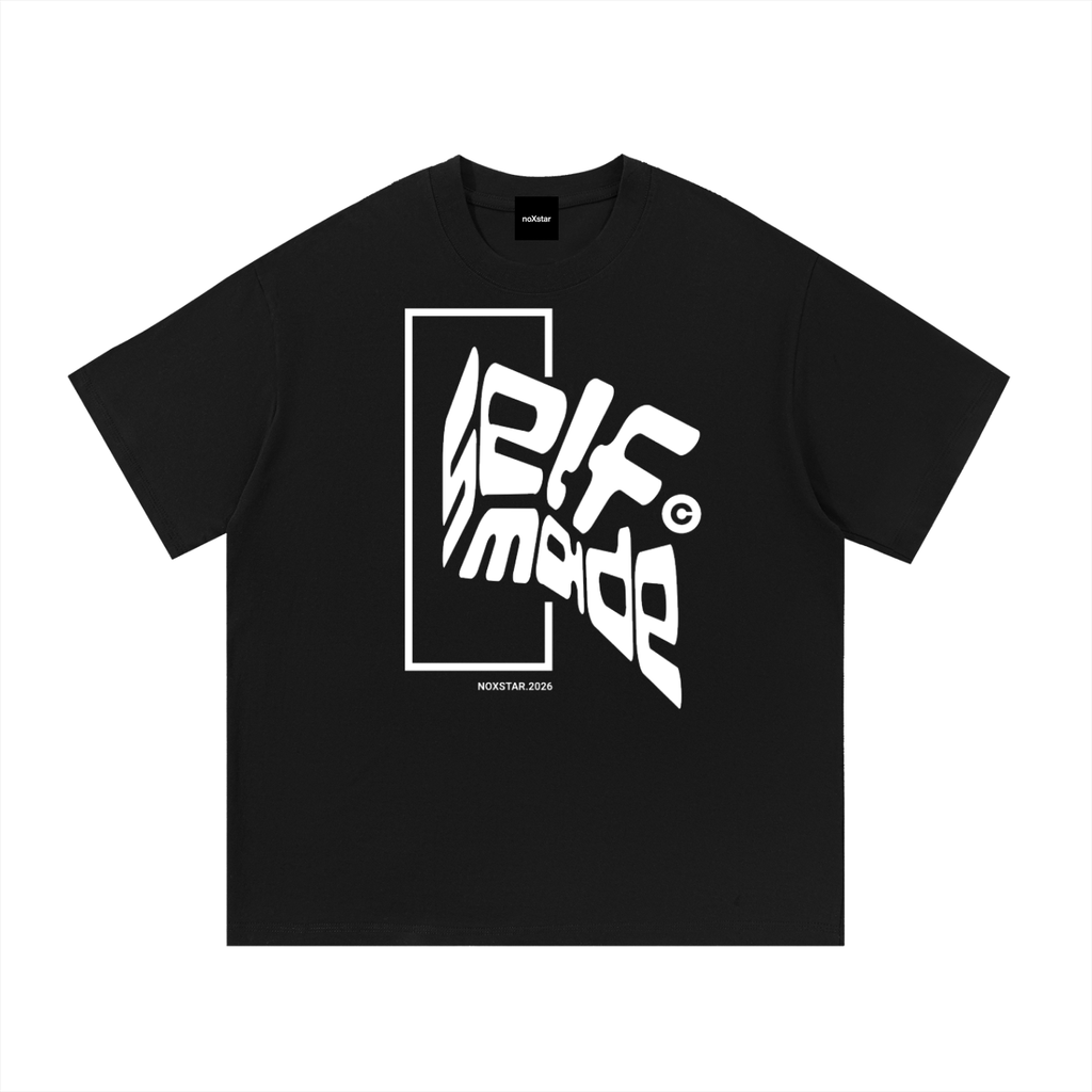SELF MADE-Essential Cotton T-Shirt