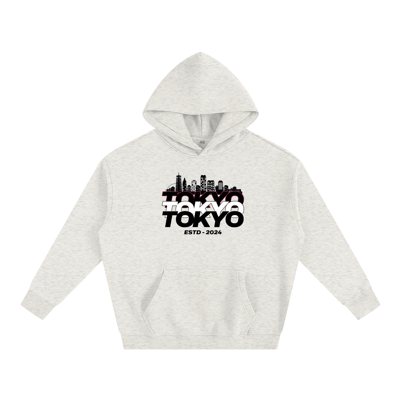 TOKYO-Oversize Fleeced Hoodie