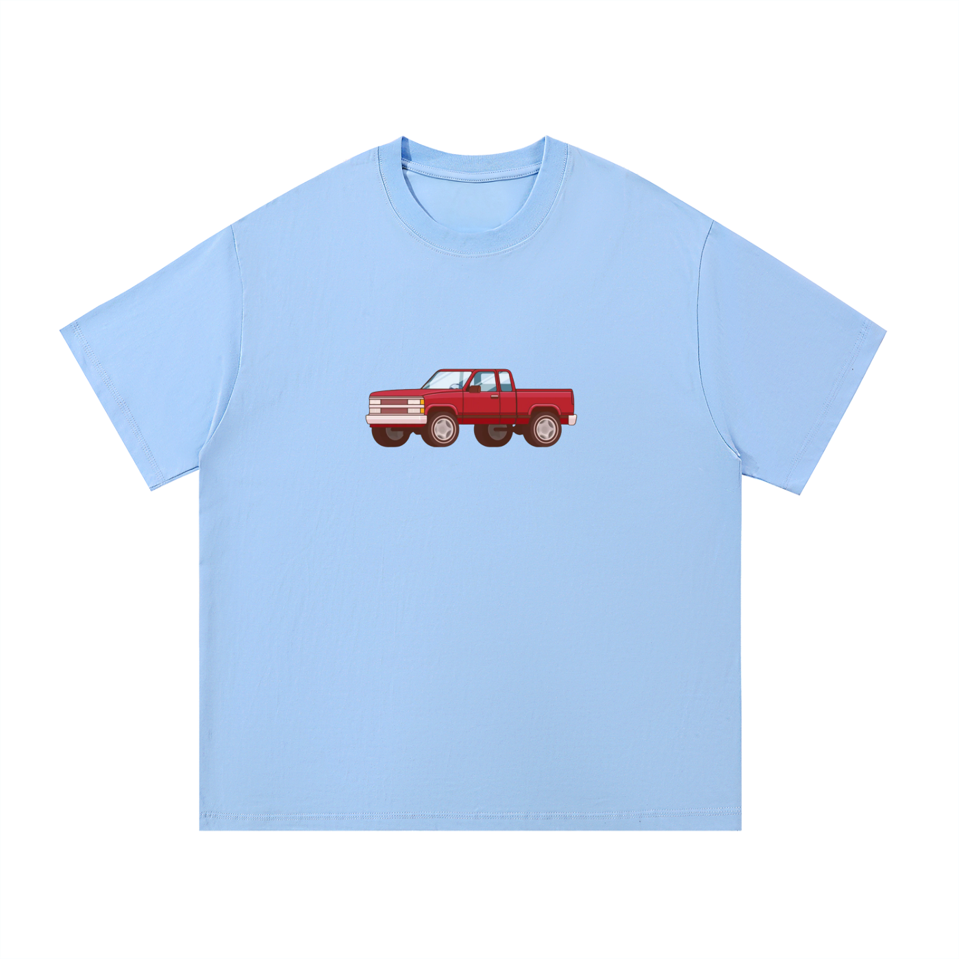 Truck Graphics Cotton T-Shirt