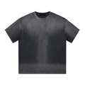 “I” Shape Gradient Washed T-Shirt