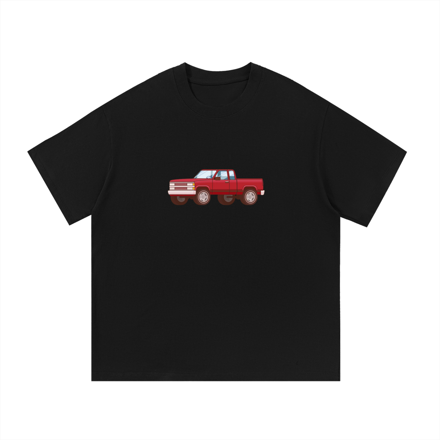 Truck Graphics Cotton T-Shirt