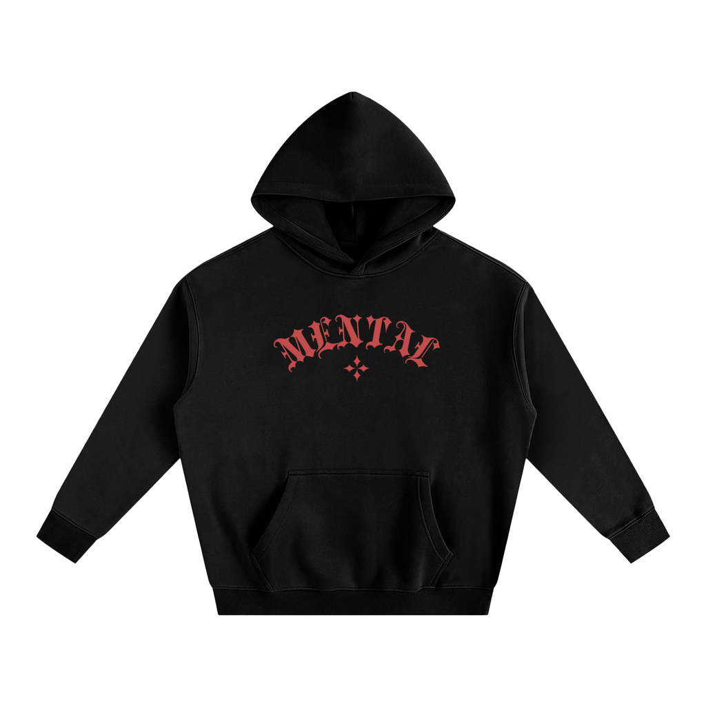 Mental-Oversize Fleeced Hoodie