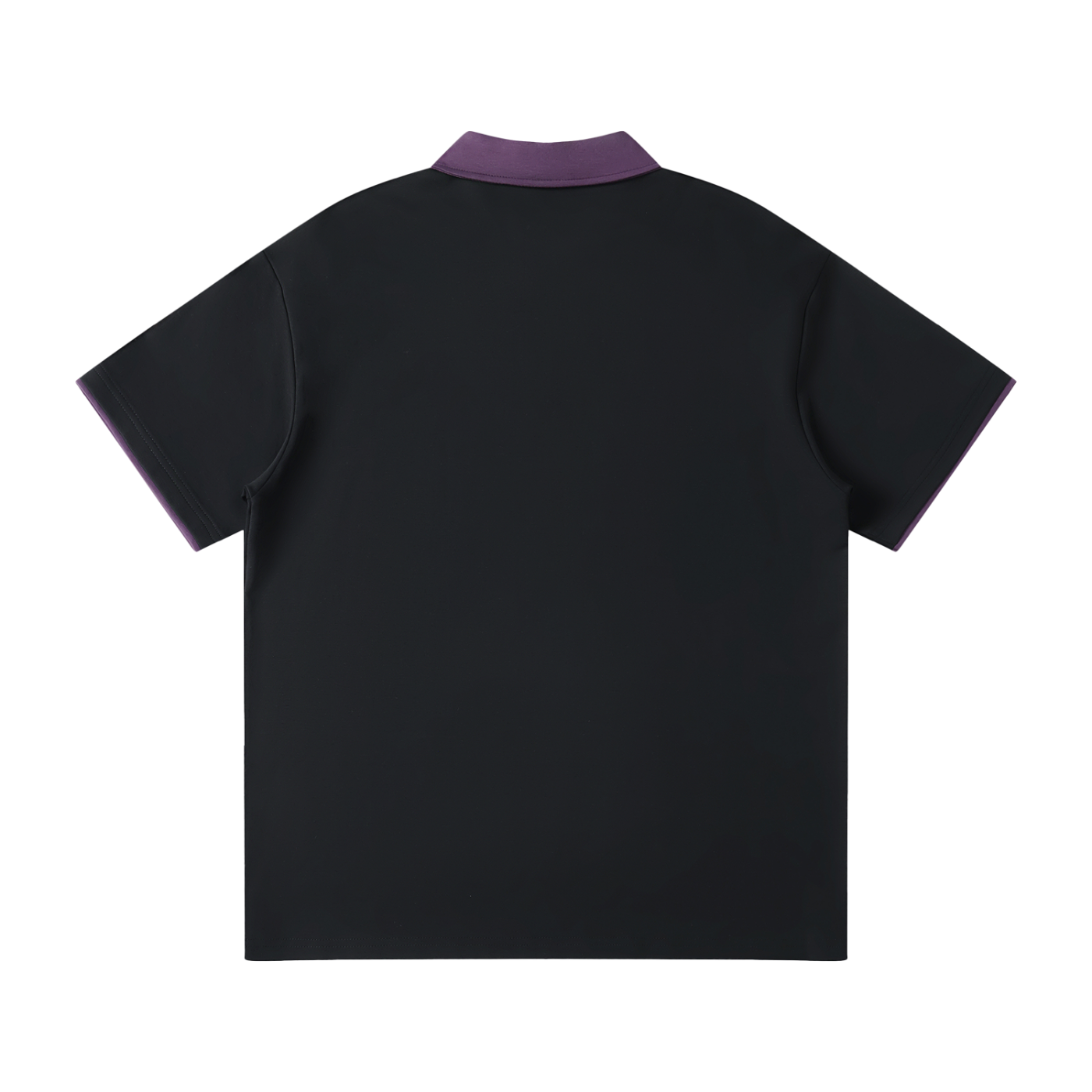 Contrast Collar Raglan unisex  Polo Shirt