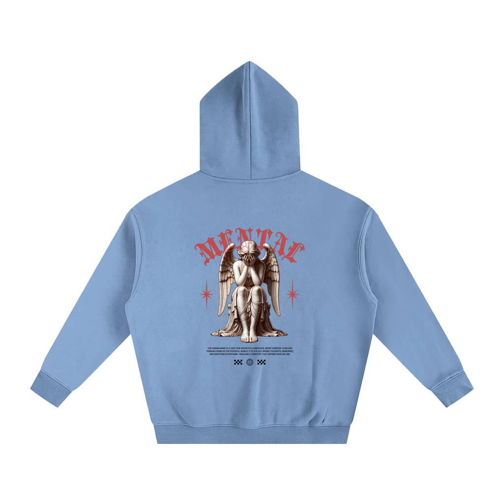Mental-Oversize Fleeced Hoodie
