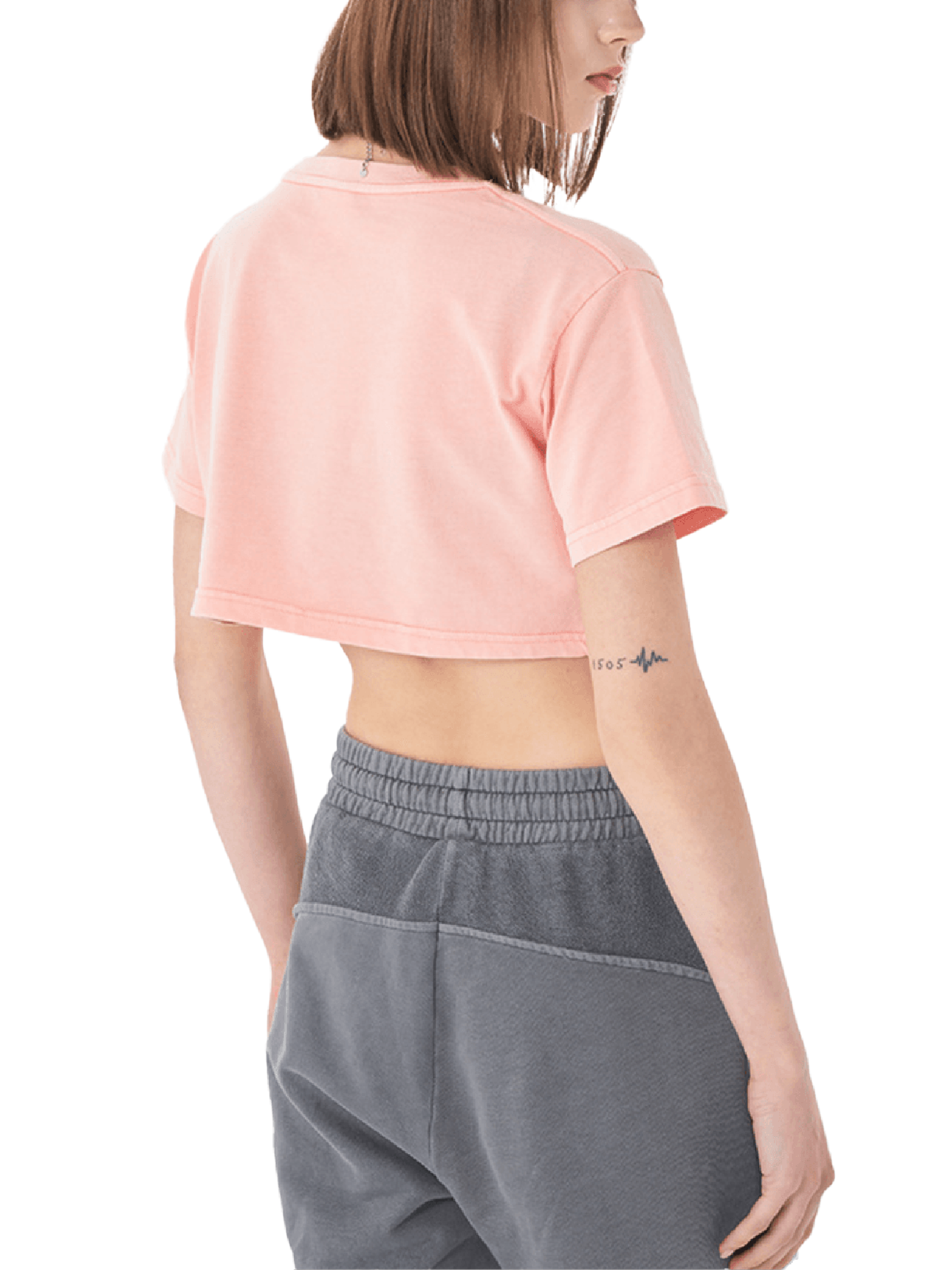 Snow Washed Crop Top