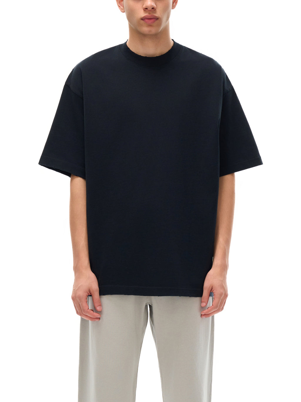 Heavyweight Hand-frayed T-Shirt