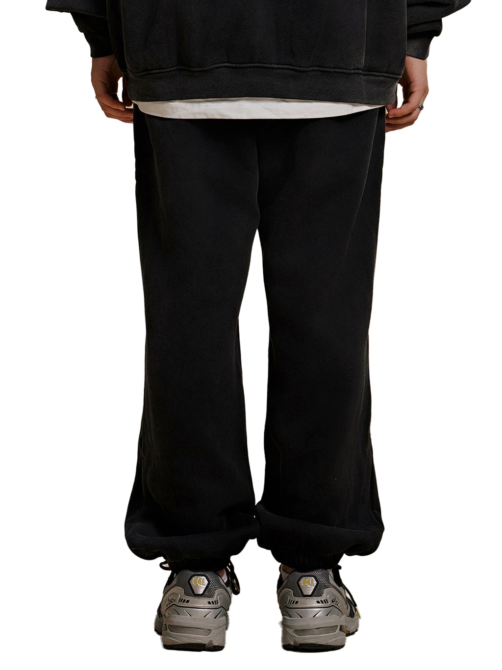 Sun Fade Contrast Tape Fleece Jogged Sweatpants