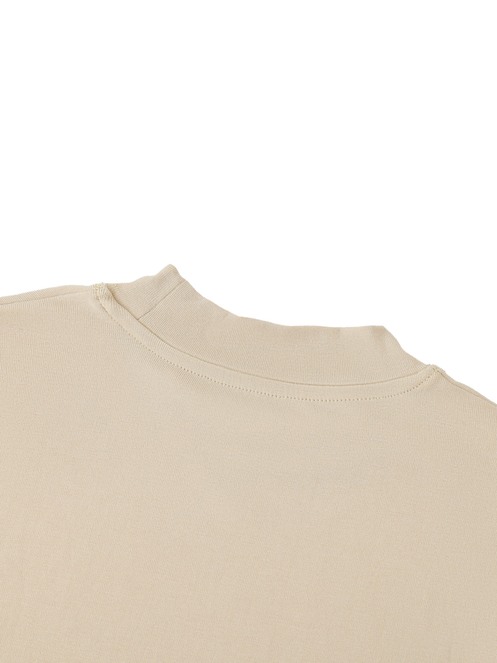 Essential Mock Neck Long Sleeve T-Shirt