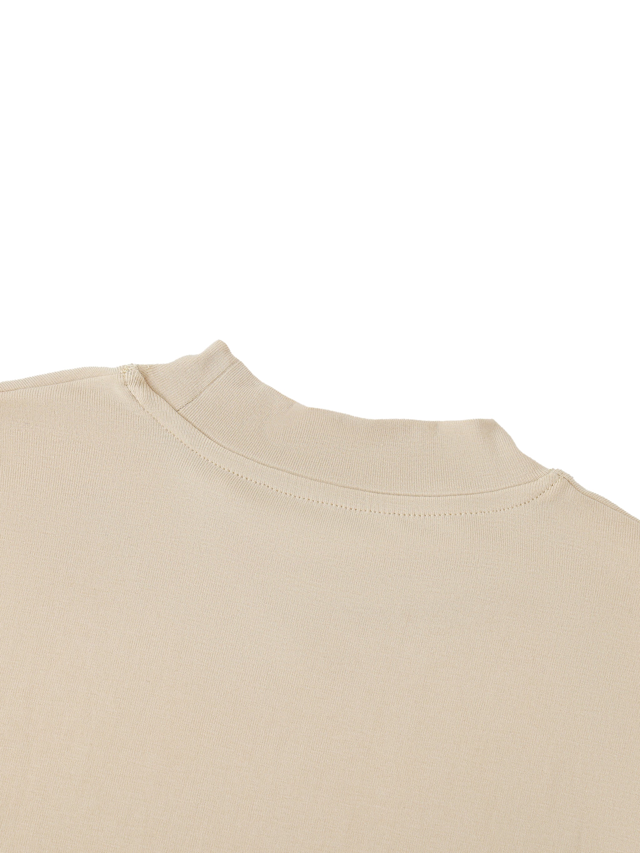 Essential Mock Neck Long Sleeve T-Shirt